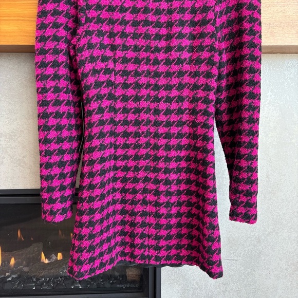 NWT House of Harlow 1960 x REVOLVE Loui Dress in Fuchsia & Black, Size S - Picture 12 of 15